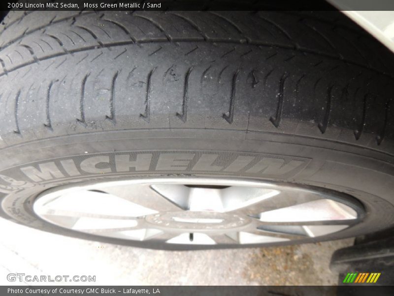 Moss Green Metallic / Sand 2009 Lincoln MKZ Sedan