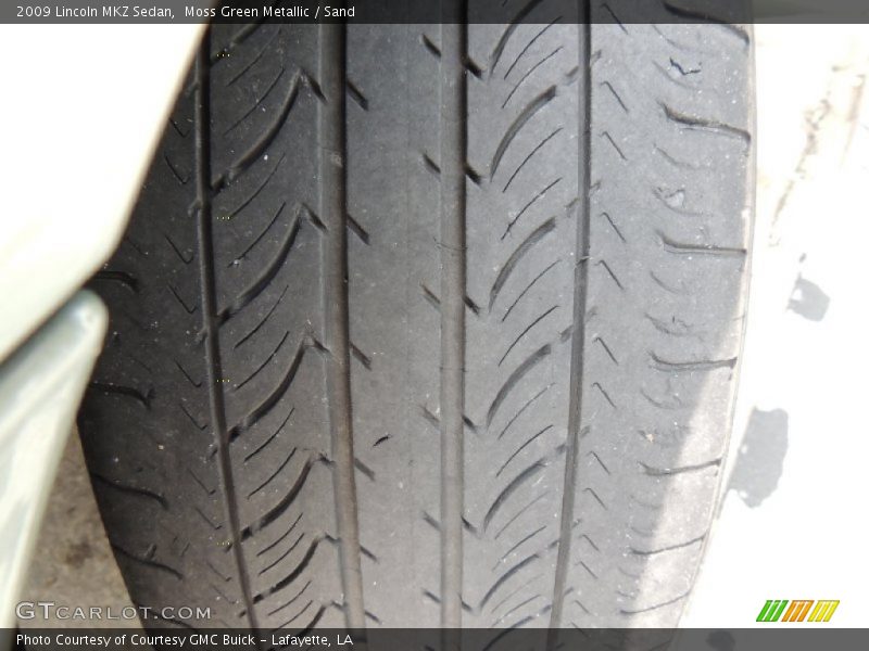 Moss Green Metallic / Sand 2009 Lincoln MKZ Sedan