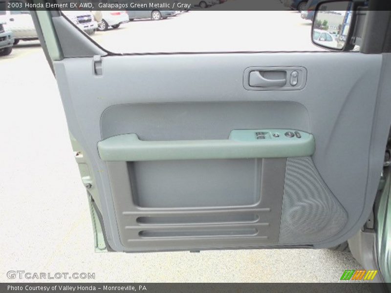 Galapagos Green Metallic / Gray 2003 Honda Element EX AWD