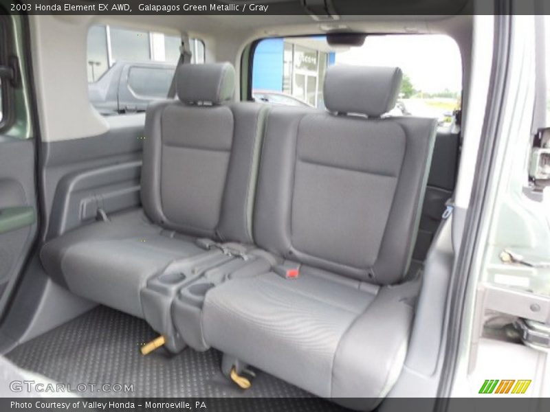 Galapagos Green Metallic / Gray 2003 Honda Element EX AWD