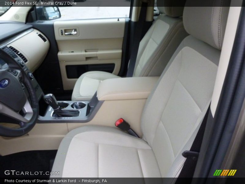 Front Seat of 2014 Flex SE