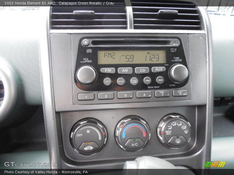 Galapagos Green Metallic / Gray 2003 Honda Element EX AWD