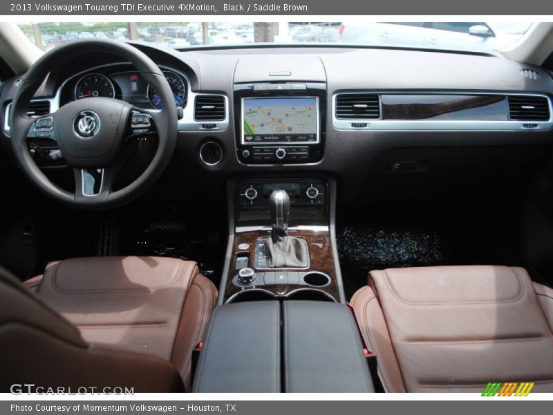 Black / Saddle Brown 2013 Volkswagen Touareg TDI Executive 4XMotion