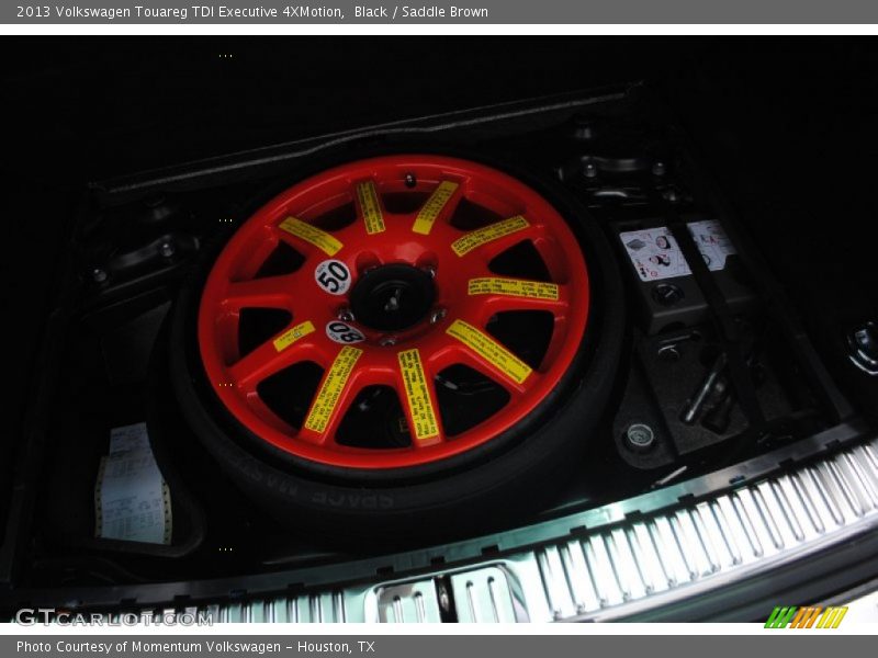 Black / Saddle Brown 2013 Volkswagen Touareg TDI Executive 4XMotion