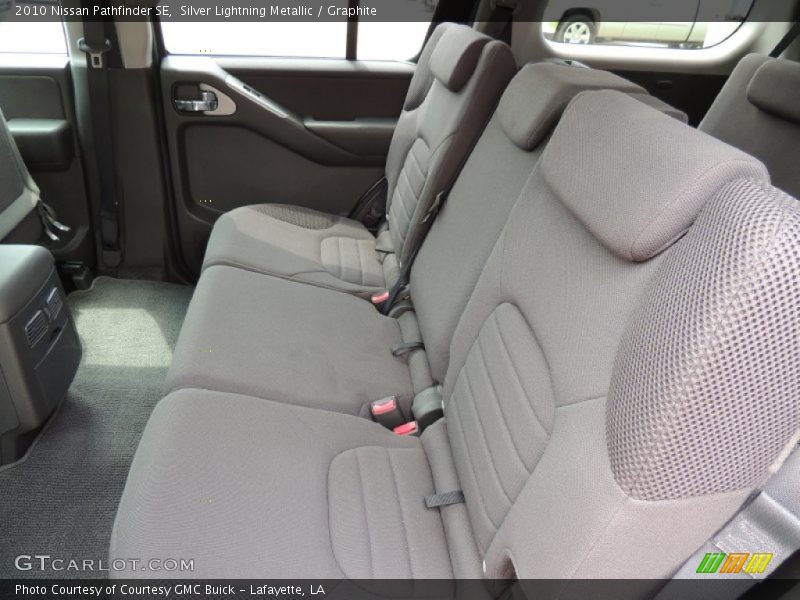 Silver Lightning Metallic / Graphite 2010 Nissan Pathfinder SE