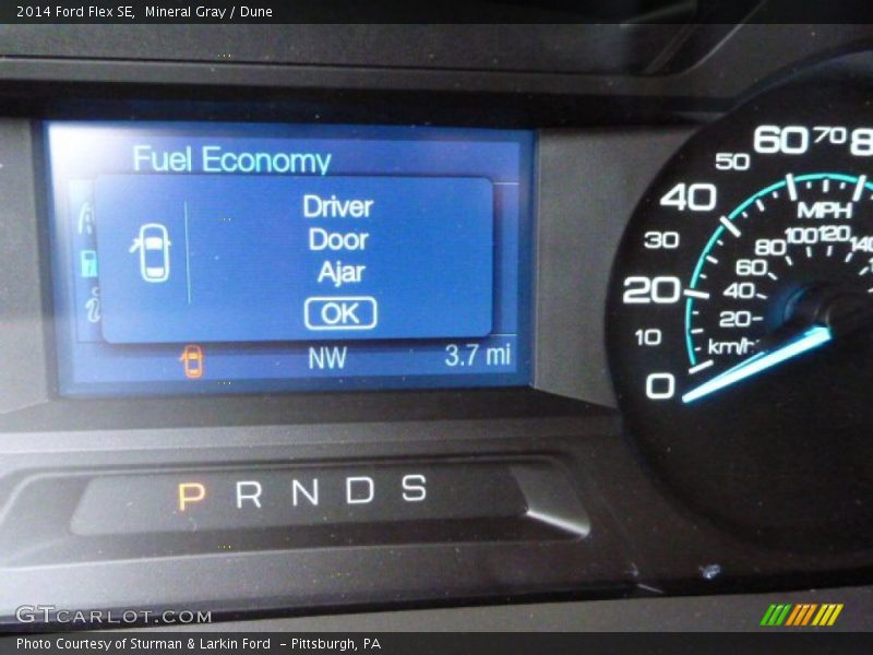 Mineral Gray / Dune 2014 Ford Flex SE