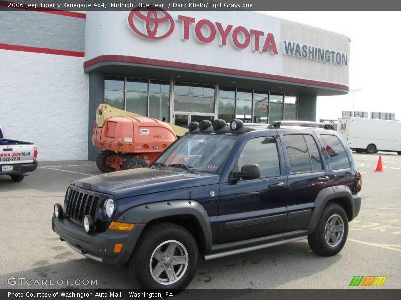 Midnight Blue Pearl / Dark Khaki/Light Graystone 2006 Jeep Liberty Renegade 4x4