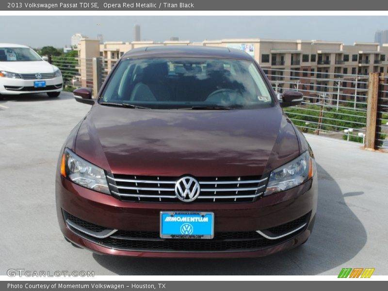Opera Red Metallic / Titan Black 2013 Volkswagen Passat TDI SE