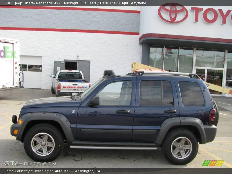 Midnight Blue Pearl / Dark Khaki/Light Graystone 2006 Jeep Liberty Renegade 4x4