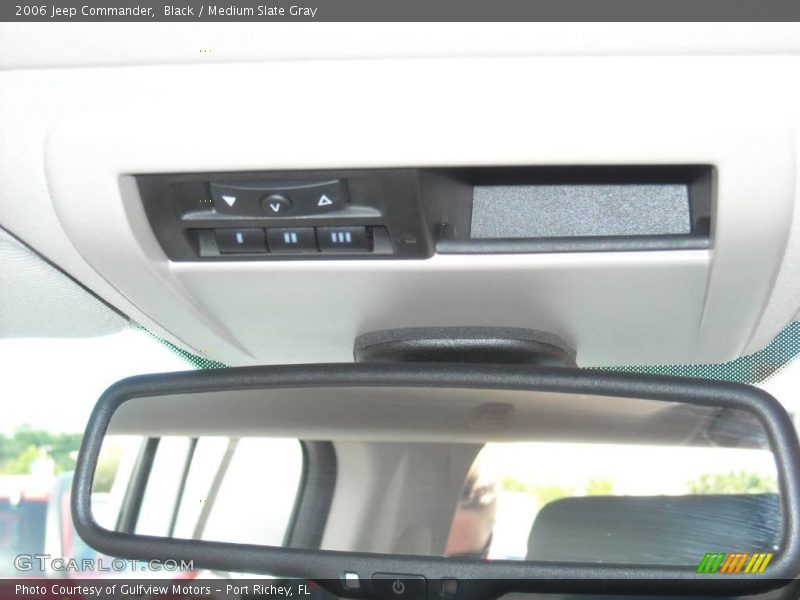 Black / Medium Slate Gray 2006 Jeep Commander