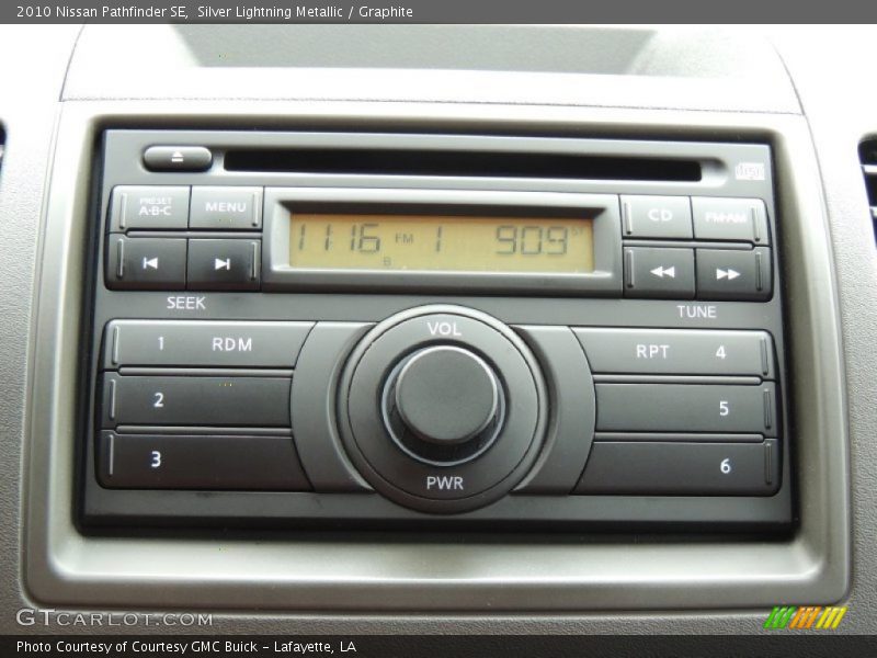 Silver Lightning Metallic / Graphite 2010 Nissan Pathfinder SE