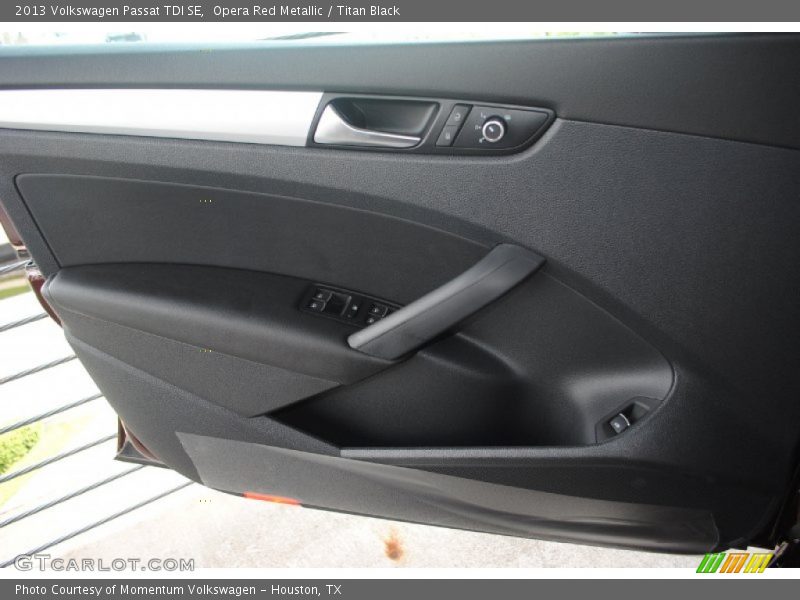 Opera Red Metallic / Titan Black 2013 Volkswagen Passat TDI SE