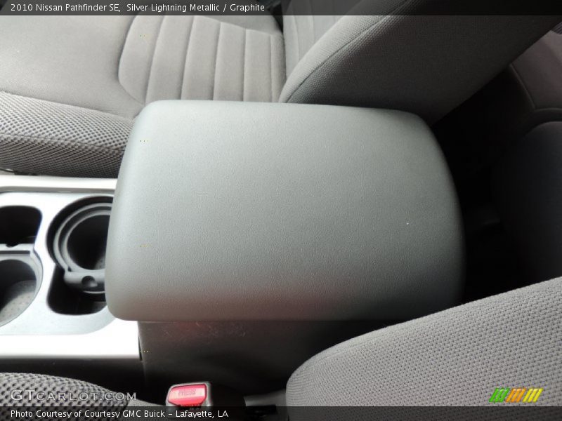 Silver Lightning Metallic / Graphite 2010 Nissan Pathfinder SE