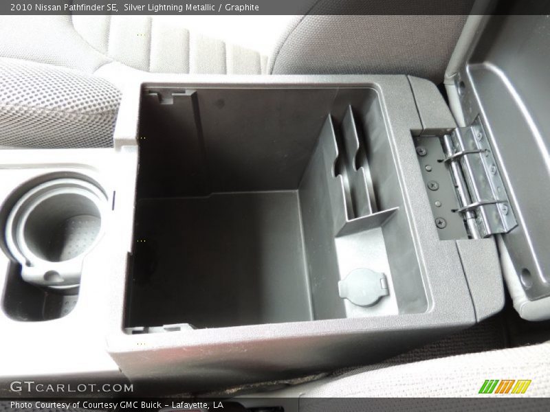 Silver Lightning Metallic / Graphite 2010 Nissan Pathfinder SE