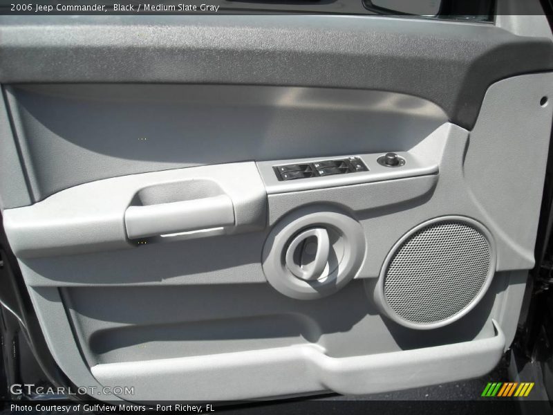 Black / Medium Slate Gray 2006 Jeep Commander