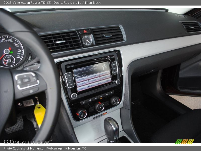 Opera Red Metallic / Titan Black 2013 Volkswagen Passat TDI SE