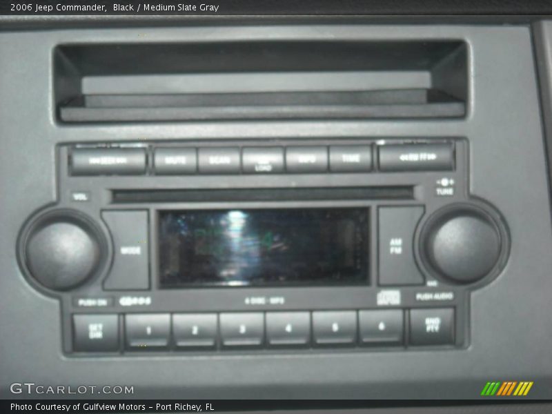 Black / Medium Slate Gray 2006 Jeep Commander