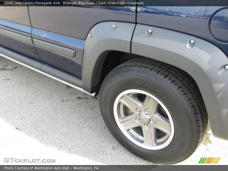 Midnight Blue Pearl / Dark Khaki/Light Graystone 2006 Jeep Liberty Renegade 4x4