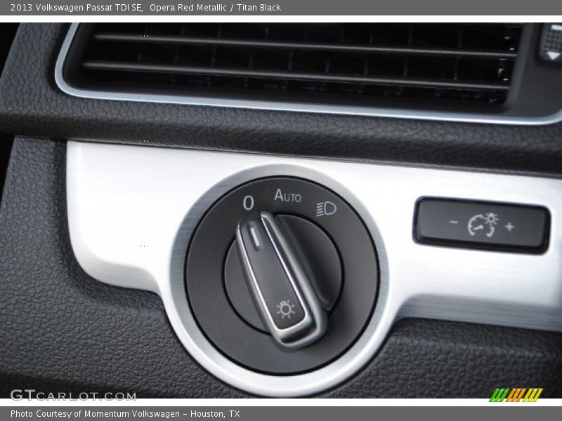 Opera Red Metallic / Titan Black 2013 Volkswagen Passat TDI SE