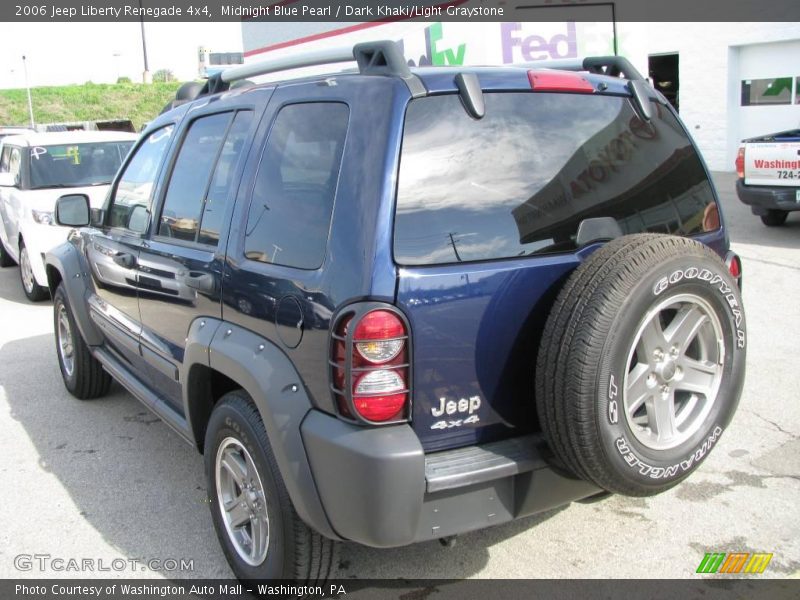 Midnight Blue Pearl / Dark Khaki/Light Graystone 2006 Jeep Liberty Renegade 4x4