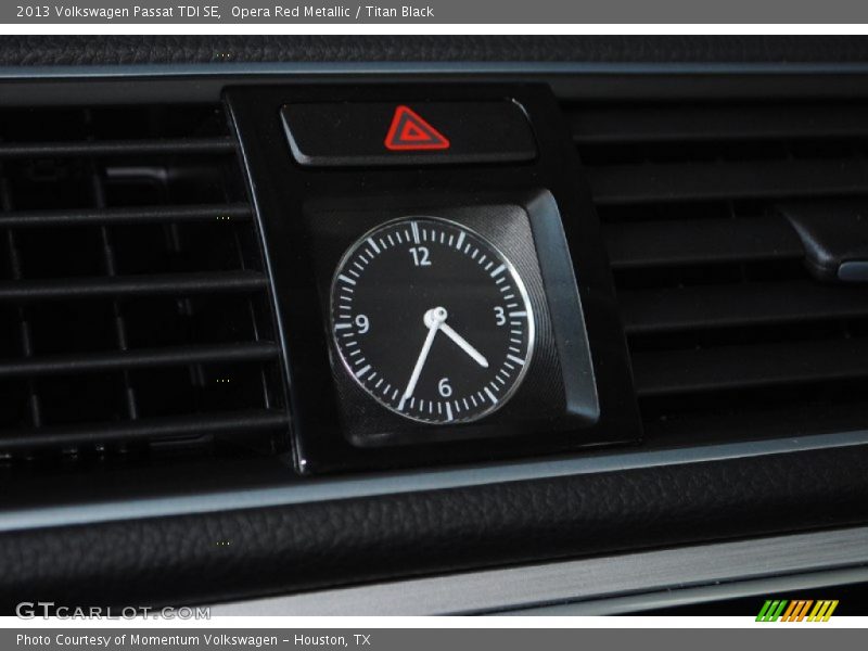 Opera Red Metallic / Titan Black 2013 Volkswagen Passat TDI SE