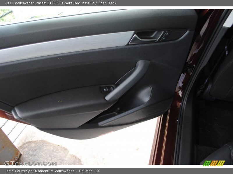 Opera Red Metallic / Titan Black 2013 Volkswagen Passat TDI SE