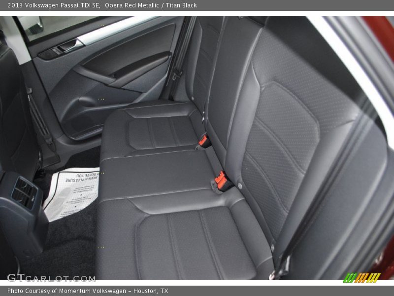 Opera Red Metallic / Titan Black 2013 Volkswagen Passat TDI SE