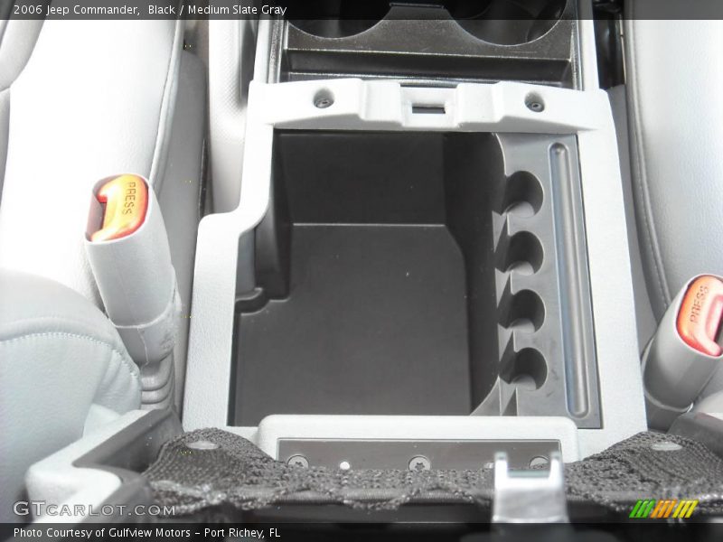 Black / Medium Slate Gray 2006 Jeep Commander