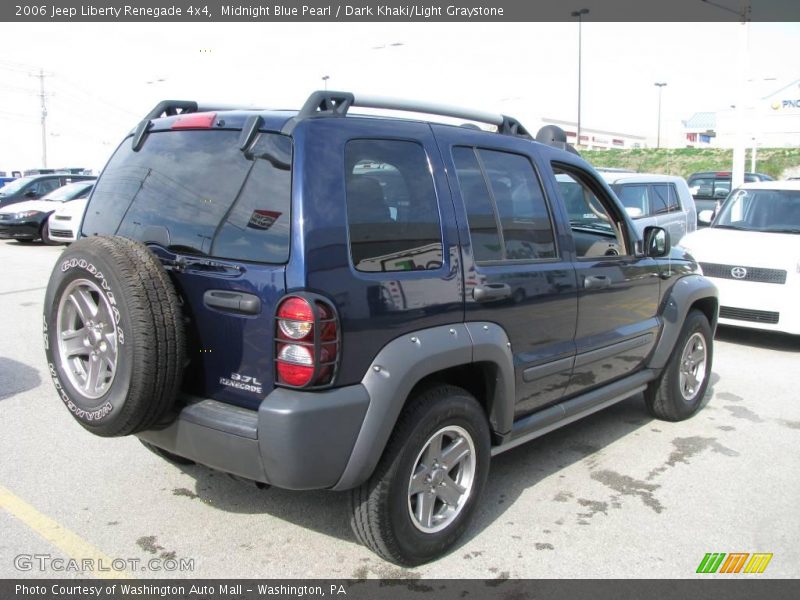 Midnight Blue Pearl / Dark Khaki/Light Graystone 2006 Jeep Liberty Renegade 4x4