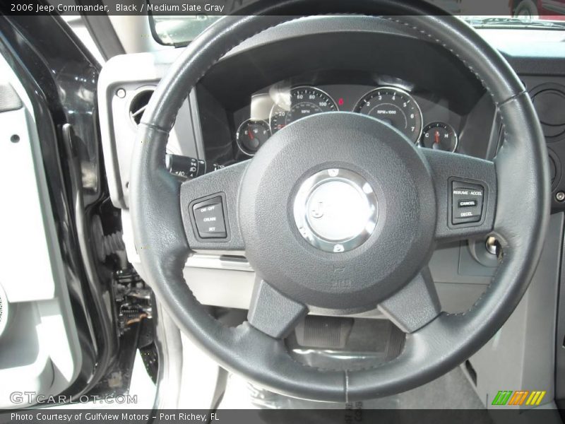 Black / Medium Slate Gray 2006 Jeep Commander