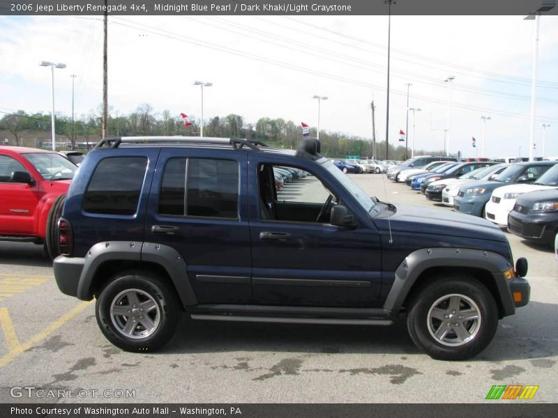 Midnight Blue Pearl / Dark Khaki/Light Graystone 2006 Jeep Liberty Renegade 4x4