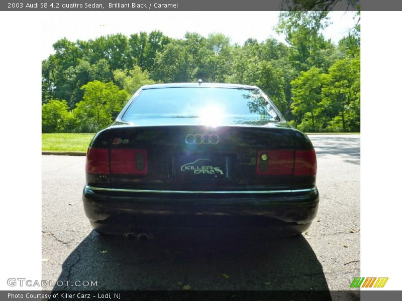 Brilliant Black / Caramel 2003 Audi S8 4.2 quattro Sedan