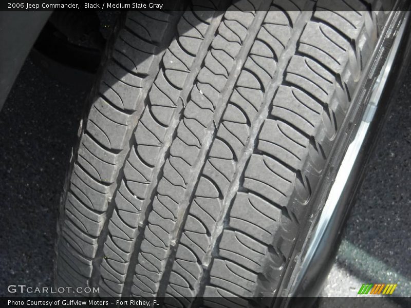 Black / Medium Slate Gray 2006 Jeep Commander