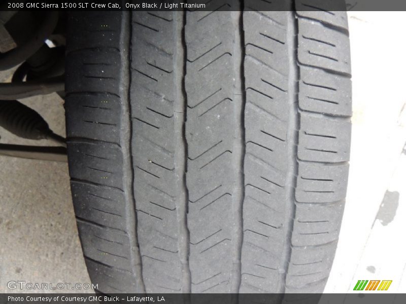 Onyx Black / Light Titanium 2008 GMC Sierra 1500 SLT Crew Cab