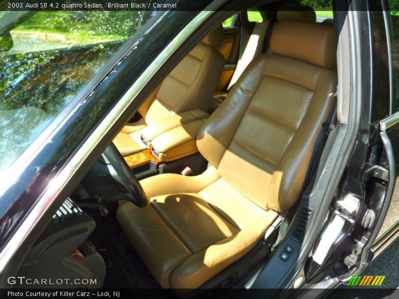 Front Seat of 2003 S8 4.2 quattro Sedan
