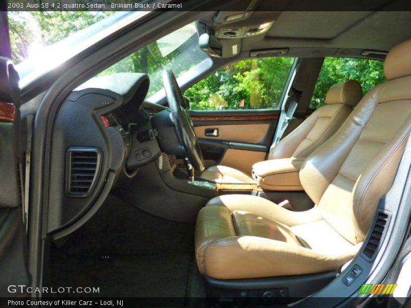 Front Seat of 2003 S8 4.2 quattro Sedan