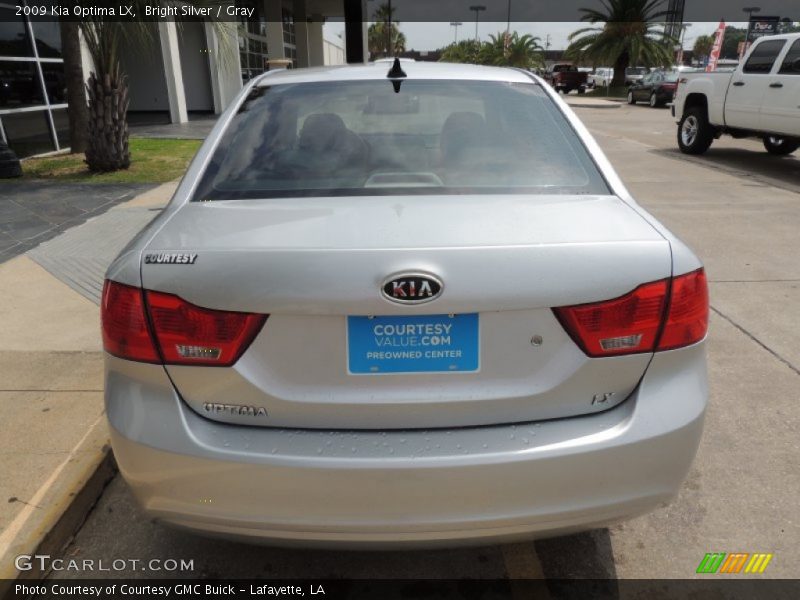 Bright Silver / Gray 2009 Kia Optima LX