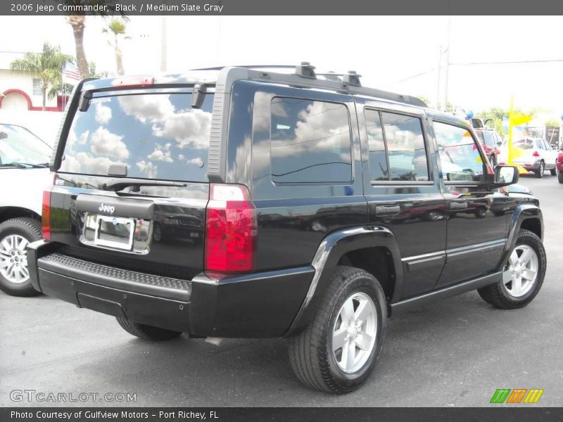Black / Medium Slate Gray 2006 Jeep Commander