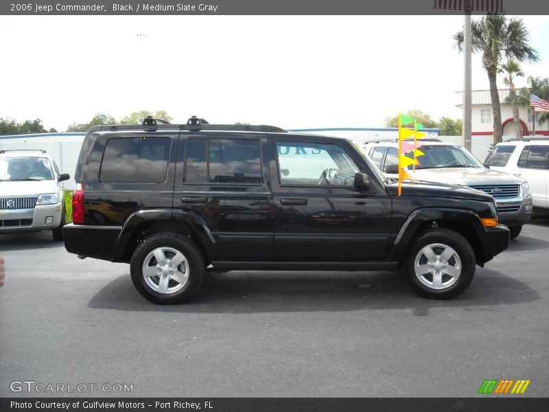 Black / Medium Slate Gray 2006 Jeep Commander