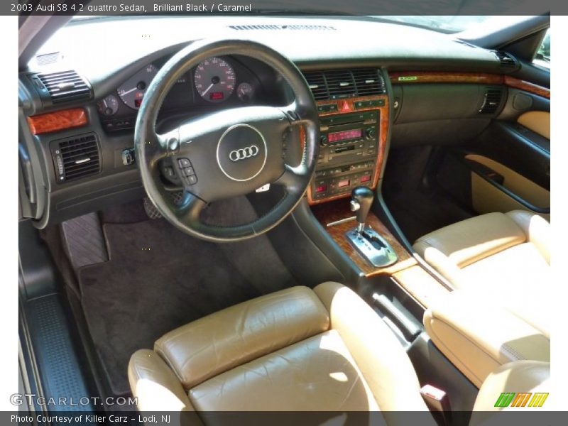 Caramel Interior - 2003 S8 4.2 quattro Sedan 