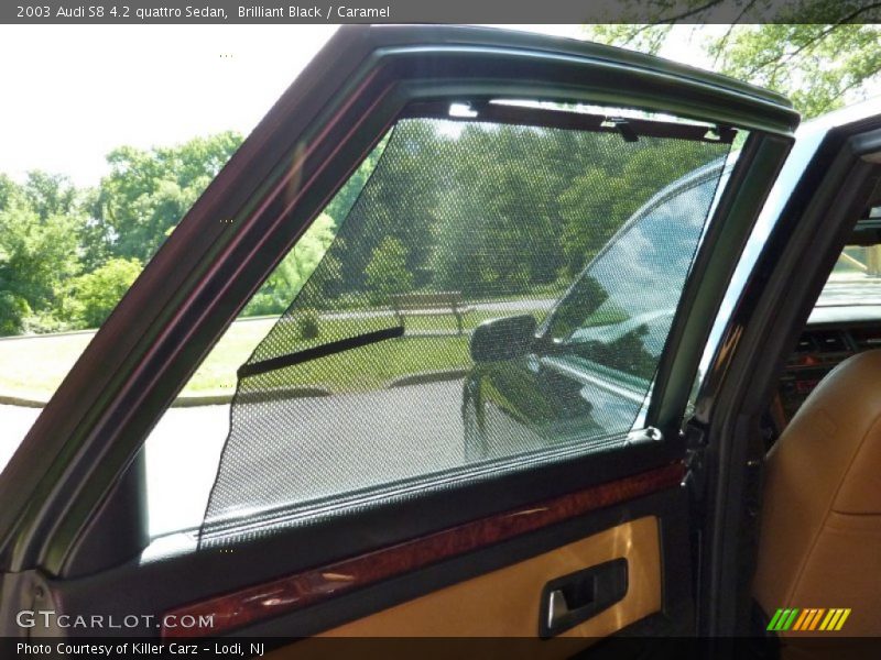 Brilliant Black / Caramel 2003 Audi S8 4.2 quattro Sedan