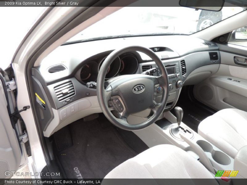 Bright Silver / Gray 2009 Kia Optima LX