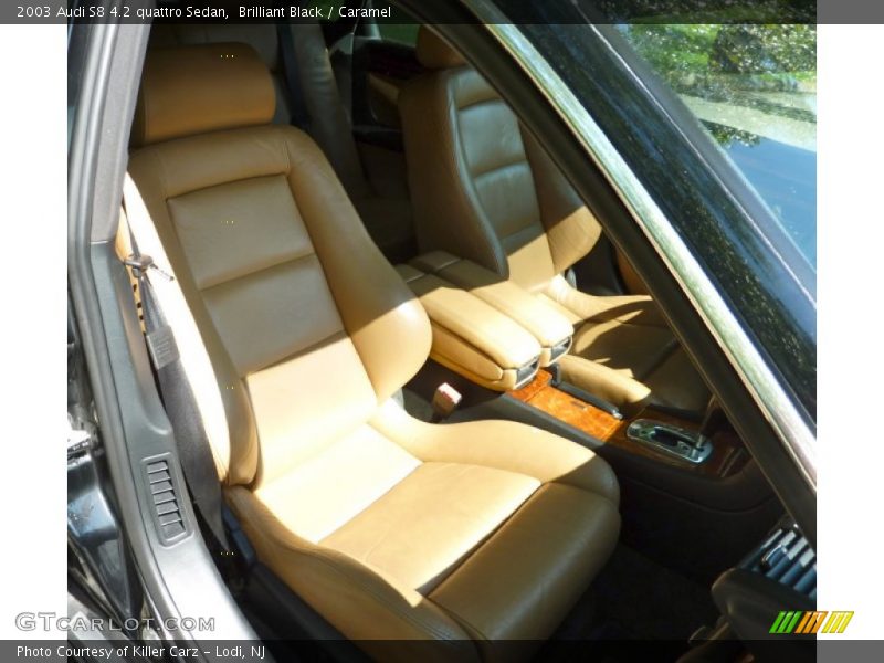 Front Seat of 2003 S8 4.2 quattro Sedan