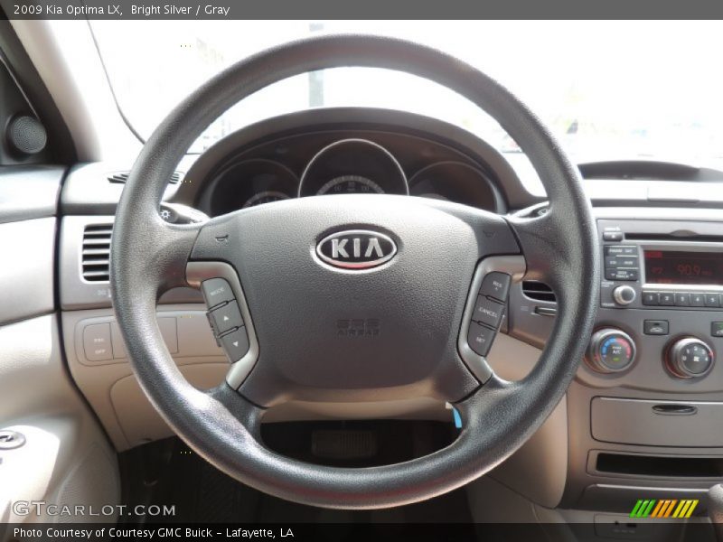 Bright Silver / Gray 2009 Kia Optima LX