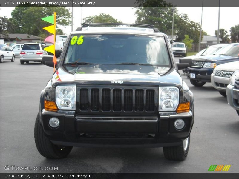 Black / Medium Slate Gray 2006 Jeep Commander