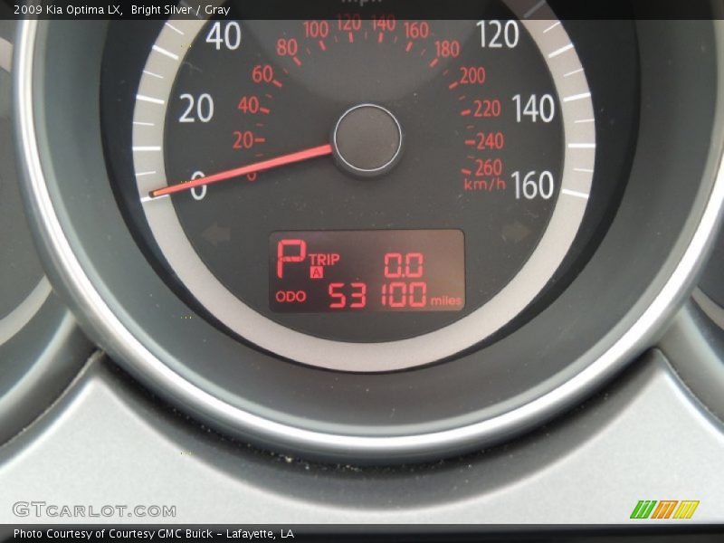 Bright Silver / Gray 2009 Kia Optima LX