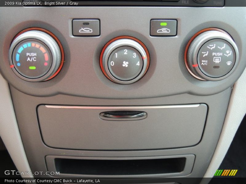 Bright Silver / Gray 2009 Kia Optima LX
