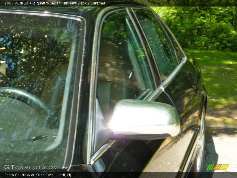 Brilliant Black / Caramel 2003 Audi S8 4.2 quattro Sedan
