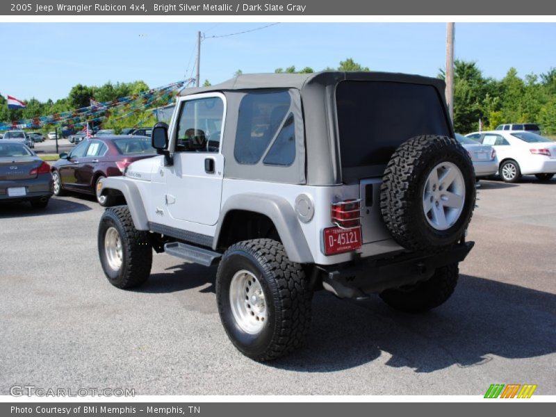 Bright Silver Metallic / Dark Slate Gray 2005 Jeep Wrangler Rubicon 4x4