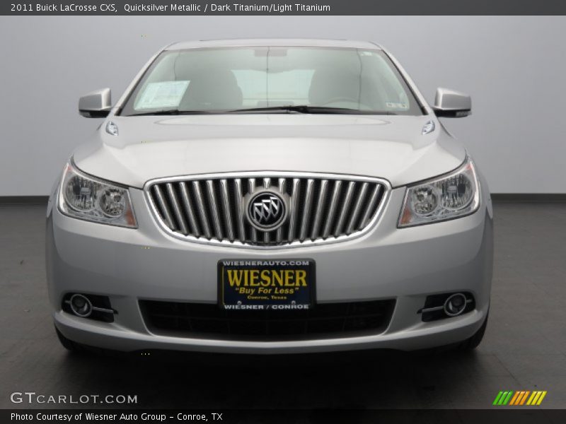 Quicksilver Metallic / Dark Titanium/Light Titanium 2011 Buick LaCrosse CXS